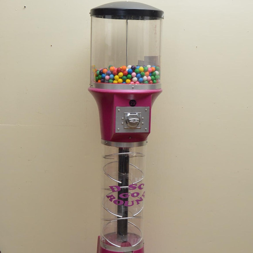 Gumball Machine with Gumballs