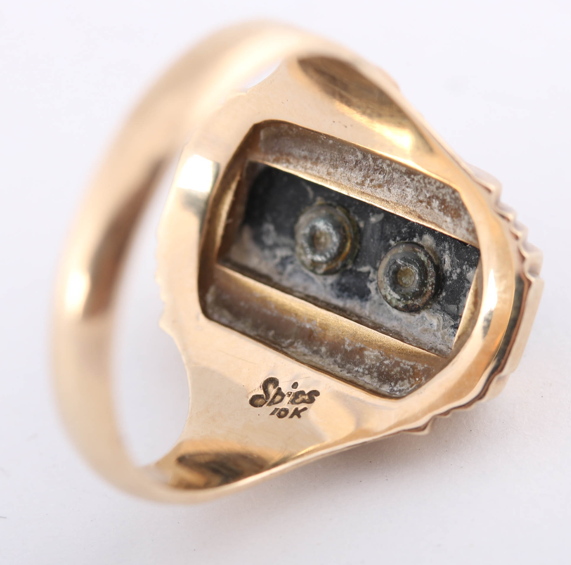 Vintage 10K Yellow Gold Class Ring