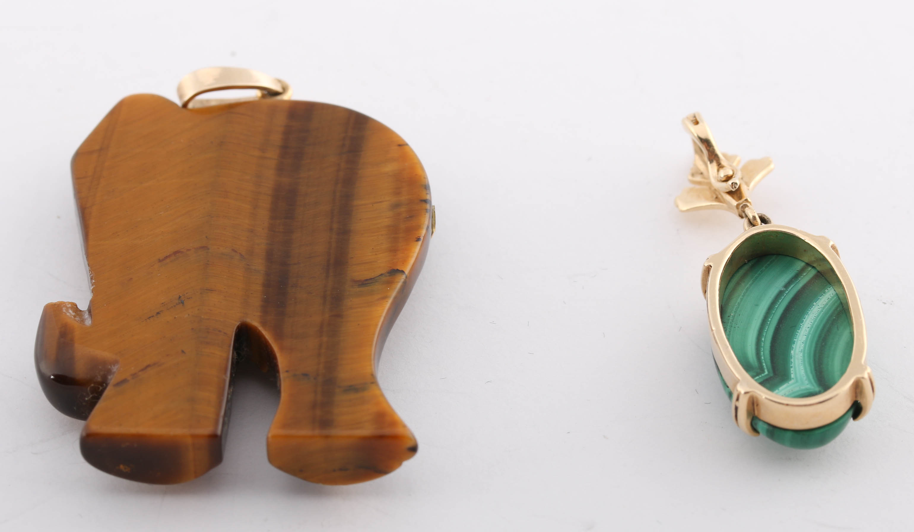 Collection of Gold Tone Pendants