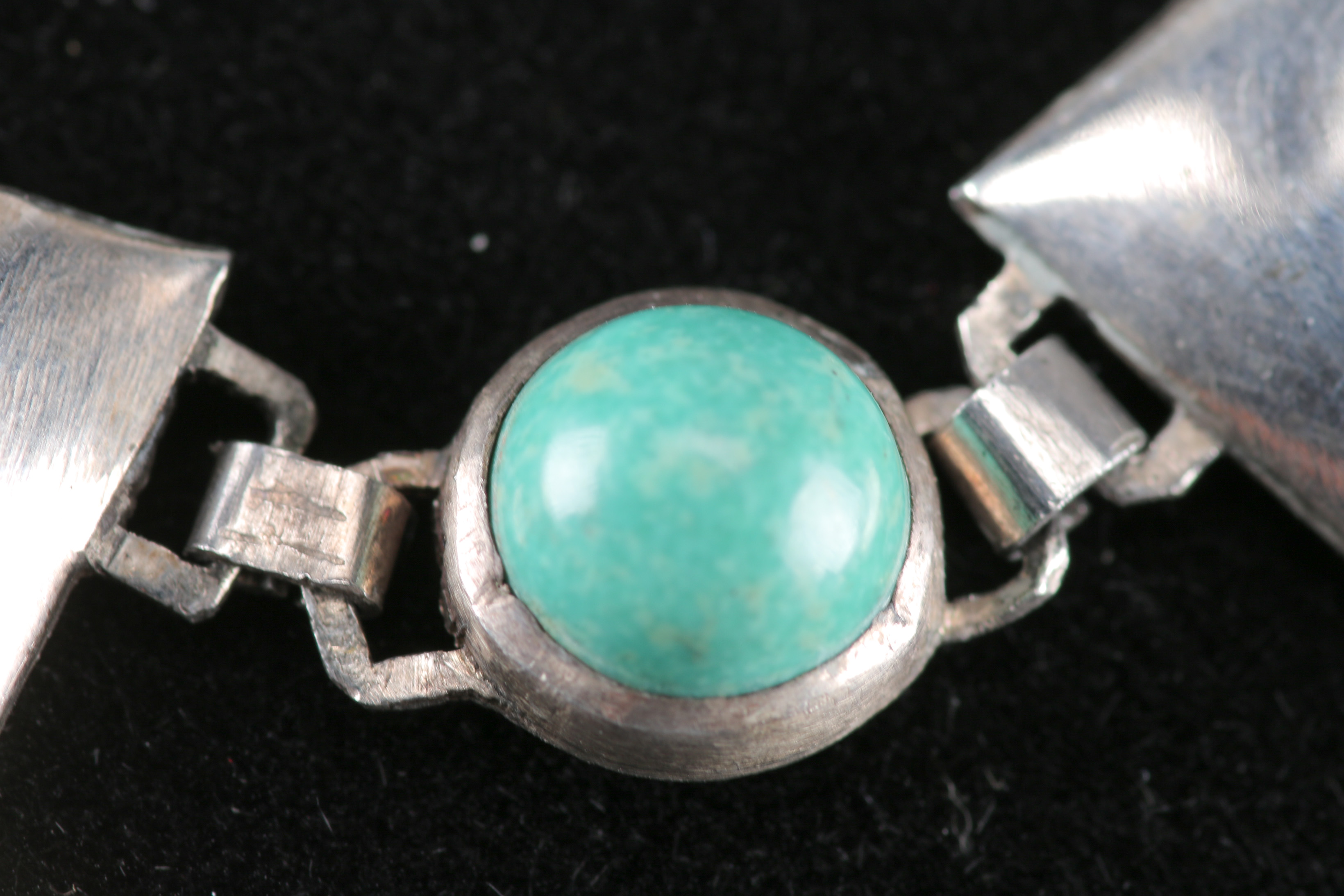 Sterling Silver Turquoise Necklace