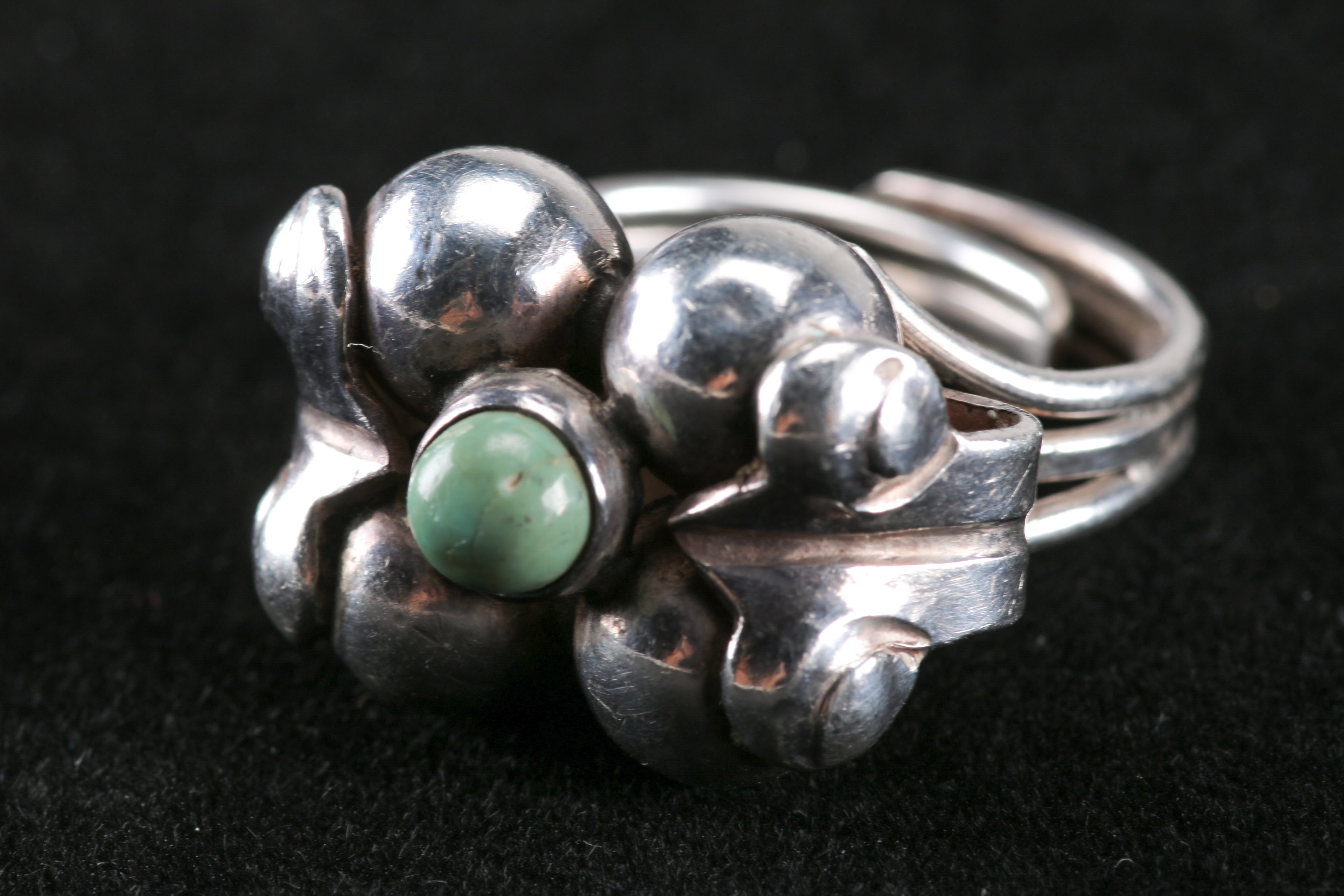 Sterling and 940 Silver Demi Parure