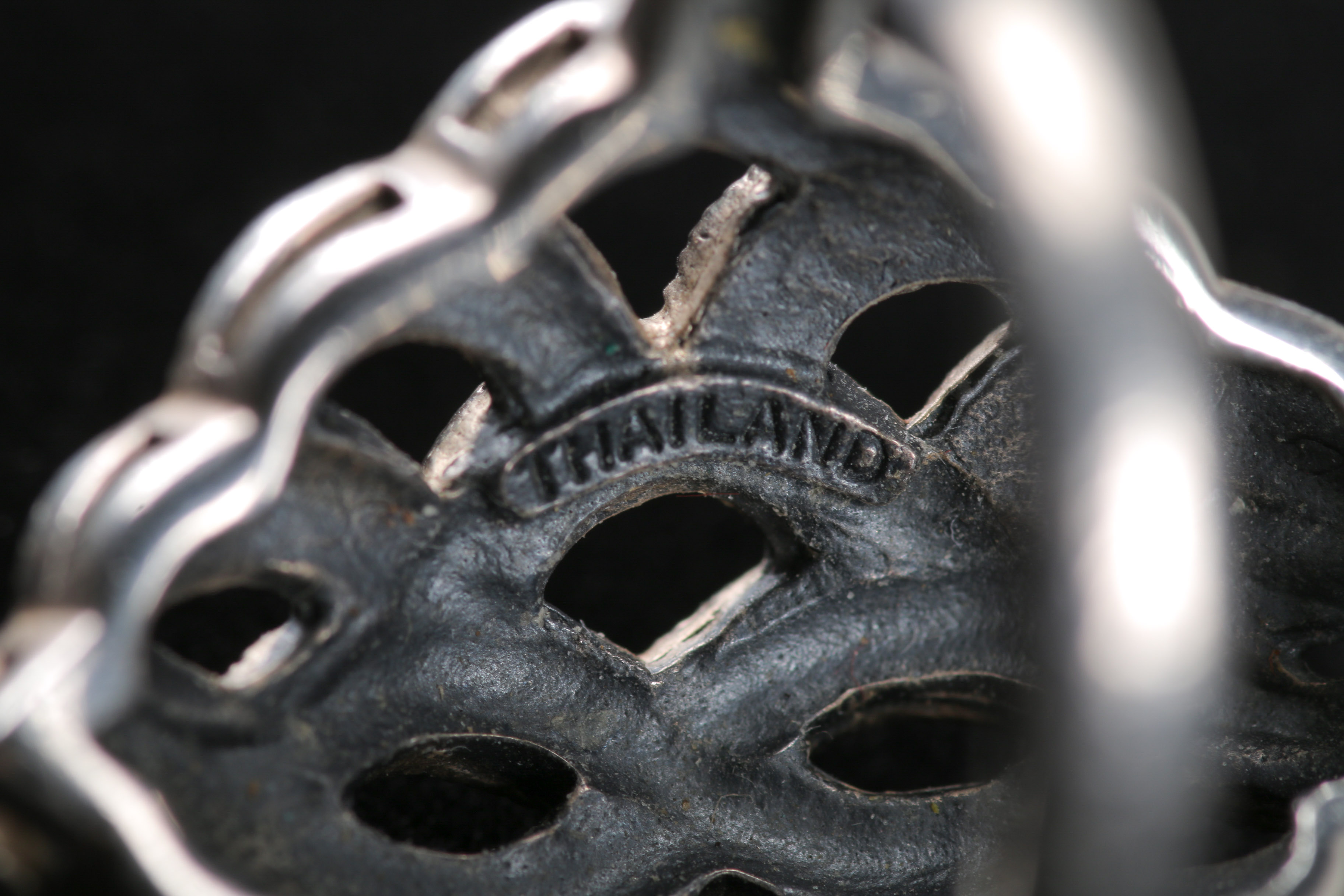 Marcasite and Sterling Silver Ring and Earring Set