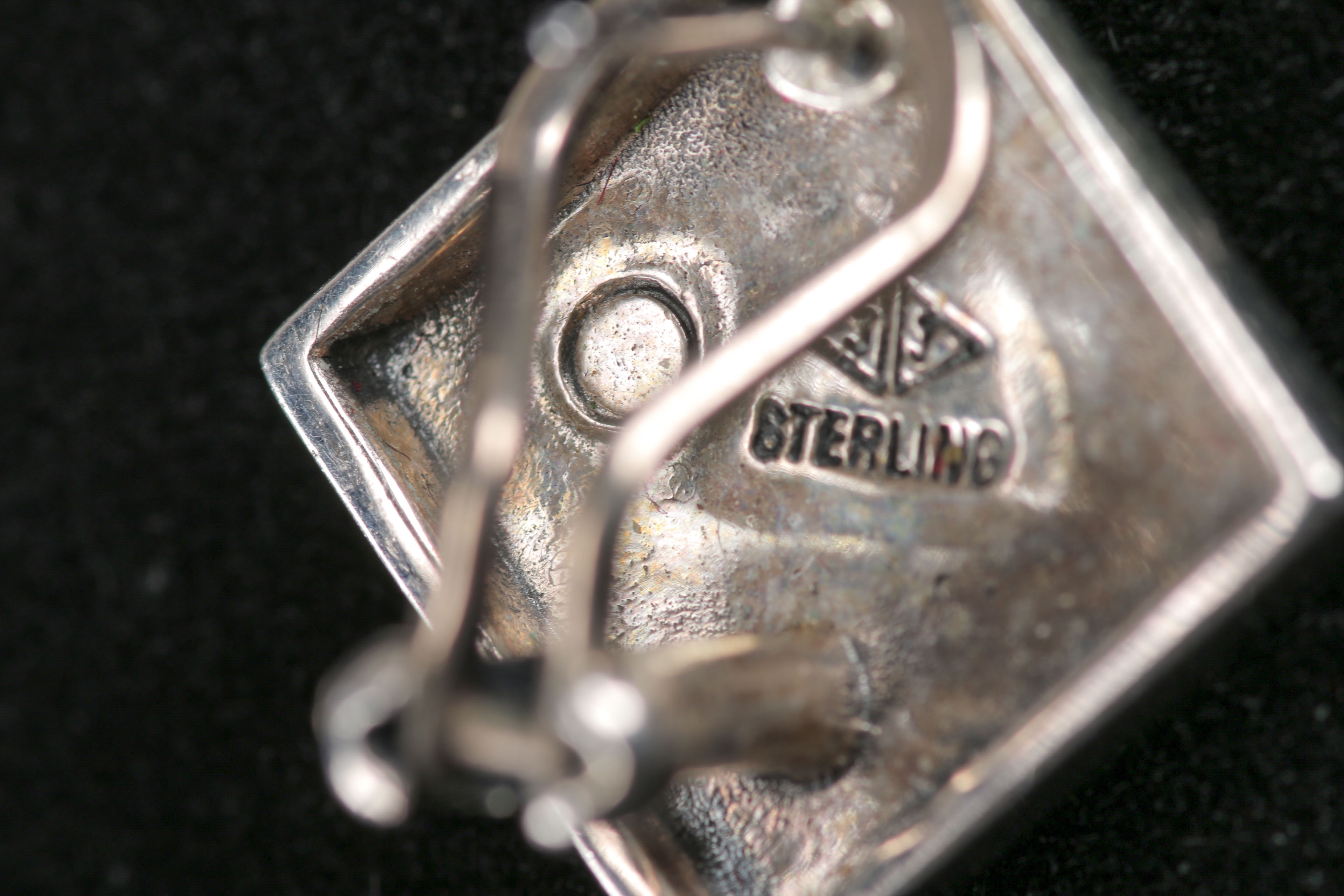 Marcasite and Sterling Silver Ring and Earring Set