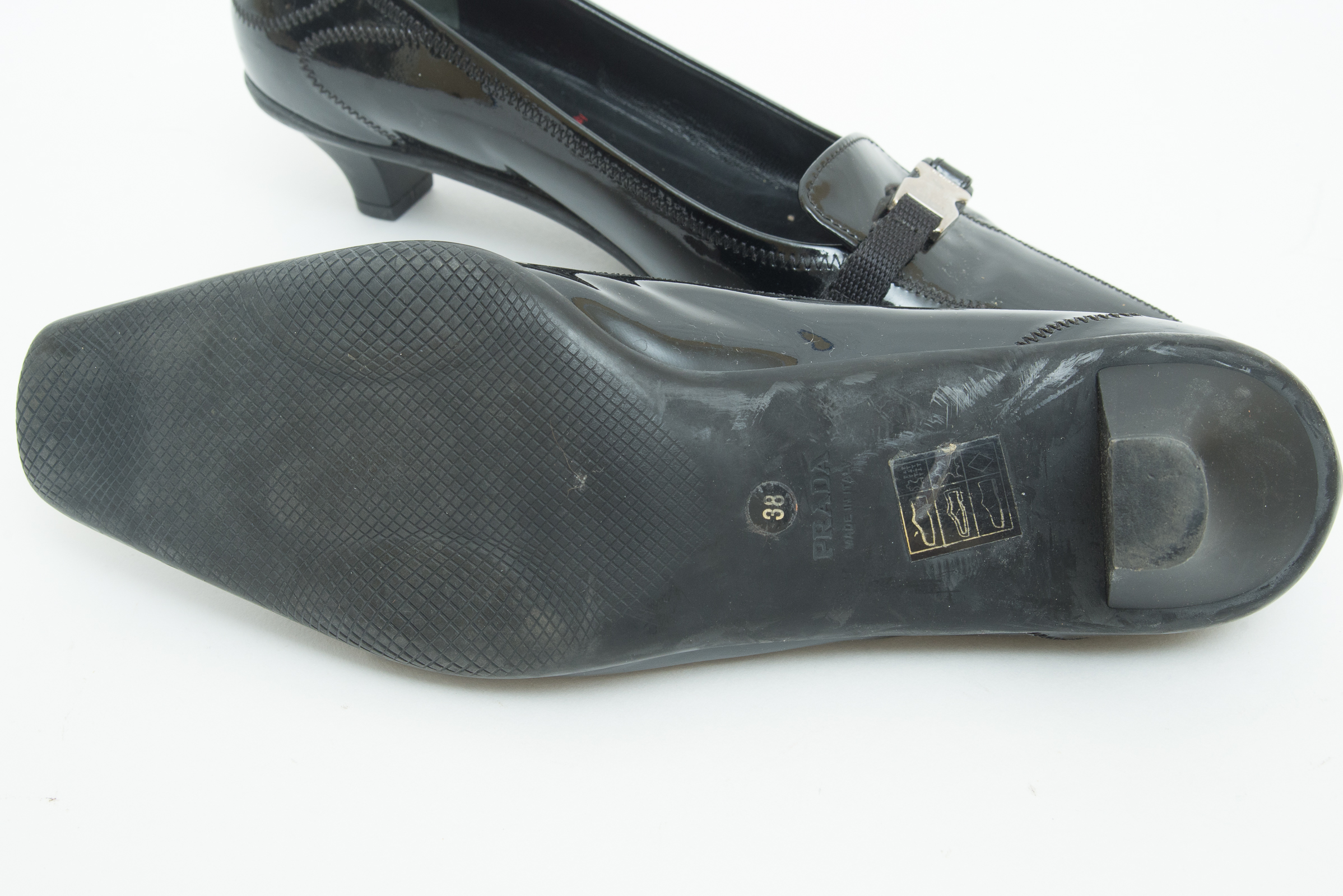 Collection of Designer Shoes, Including Prada and Chanel