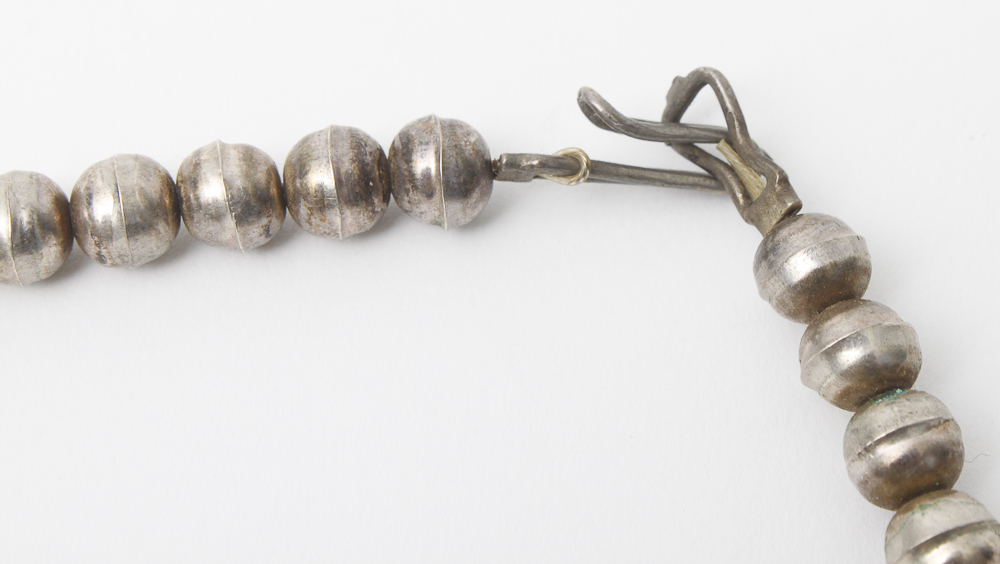 Signed Jobeth Mayes Zuni Native American Brooch and Necklace