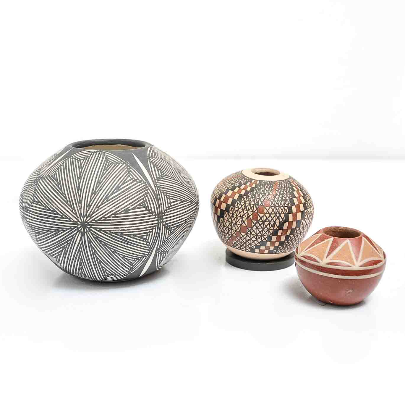 Miniature Native American Pottery Collection