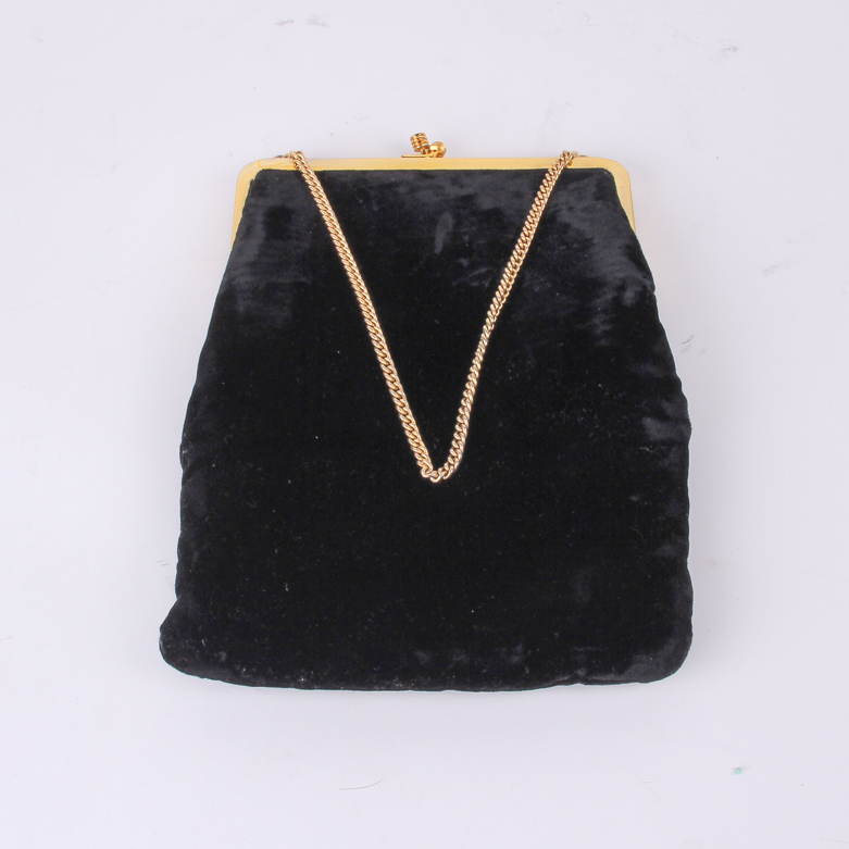 Collection of Black Vintage Handbags