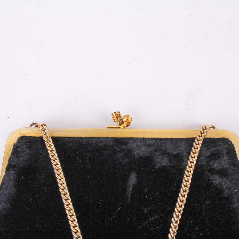 Collection of Black Vintage Handbags