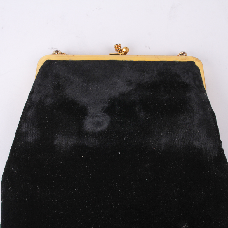 Collection of Black Vintage Handbags