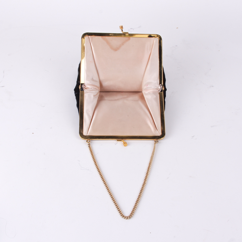 Collection of Black Vintage Handbags