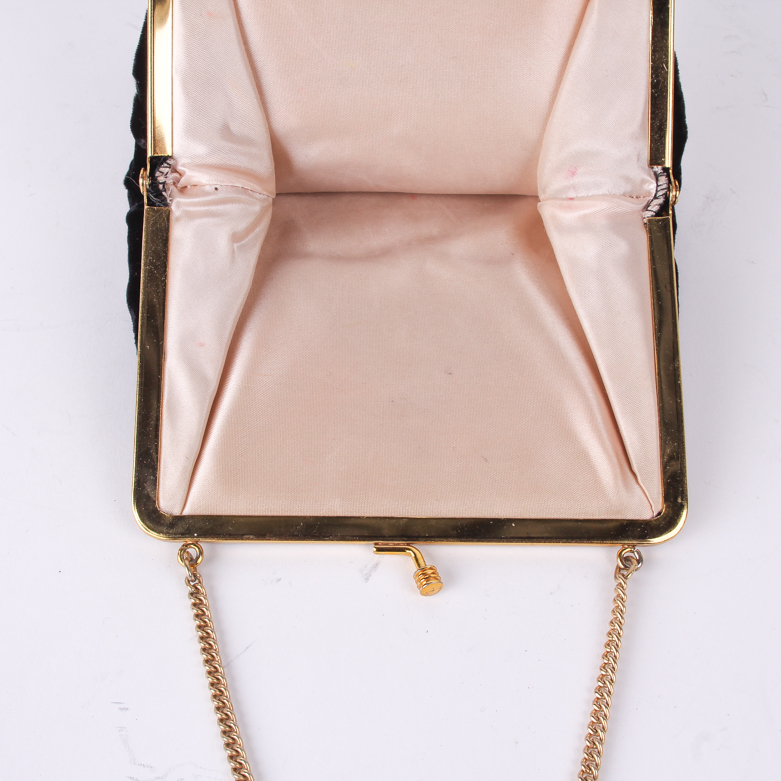 Collection of Black Vintage Handbags