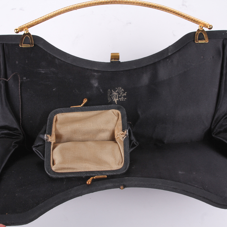 Collection of Black Vintage Handbags