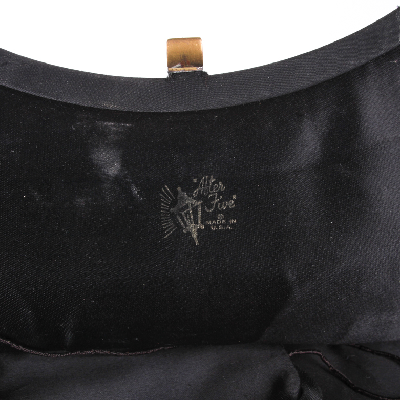 Collection of Black Vintage Handbags