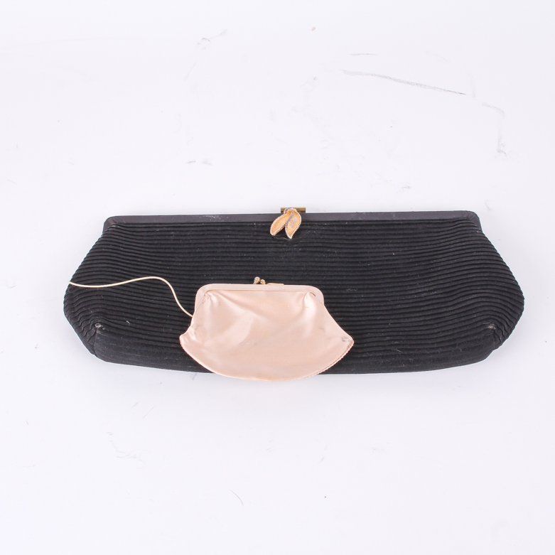 Collection of Black Vintage Handbags