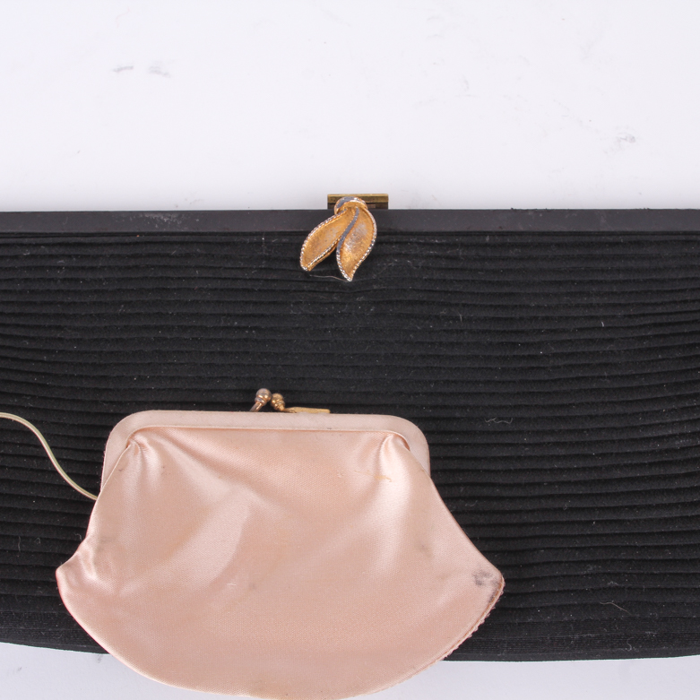 Collection of Black Vintage Handbags