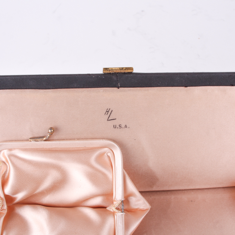 Collection of Black Vintage Handbags