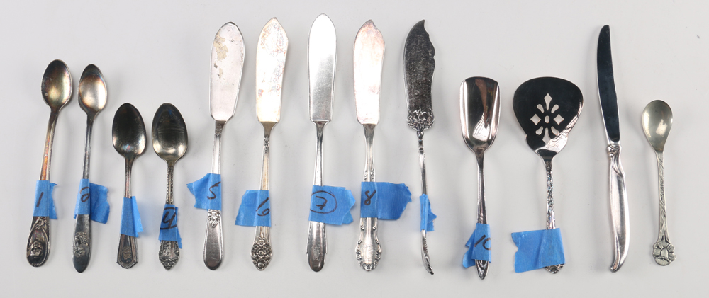 Assortment of Silver Plate Utensils