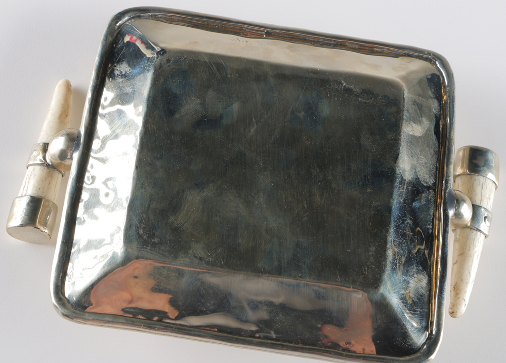 Cartier Ash Receiver with Two Lapis Lazuli Stones and More