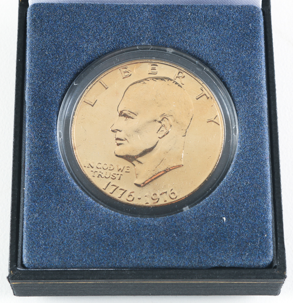 Pair of Eisenhower Bicentennial Commemorative Coins