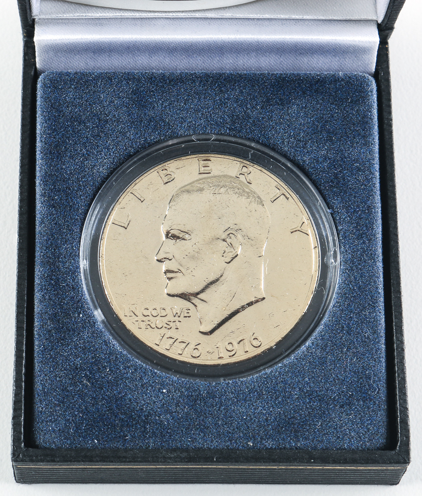 Pair of Eisenhower Bicentennial Commemorative Coins
