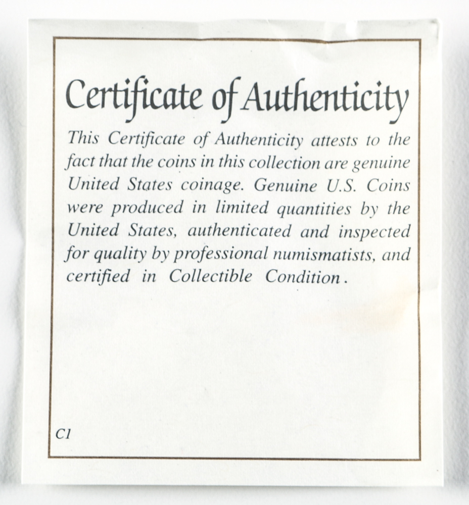 Pair of Eisenhower Bicentennial Commemorative Coins