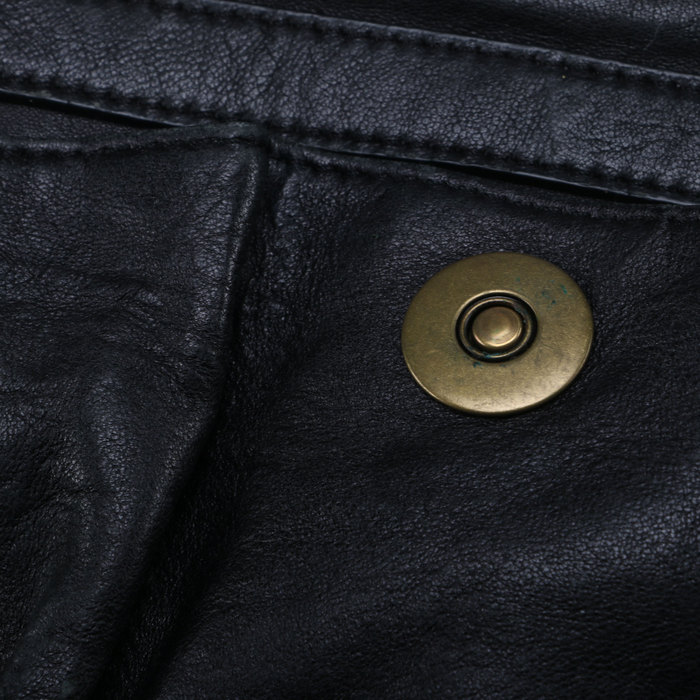 Steve Madden Black Leather Purse