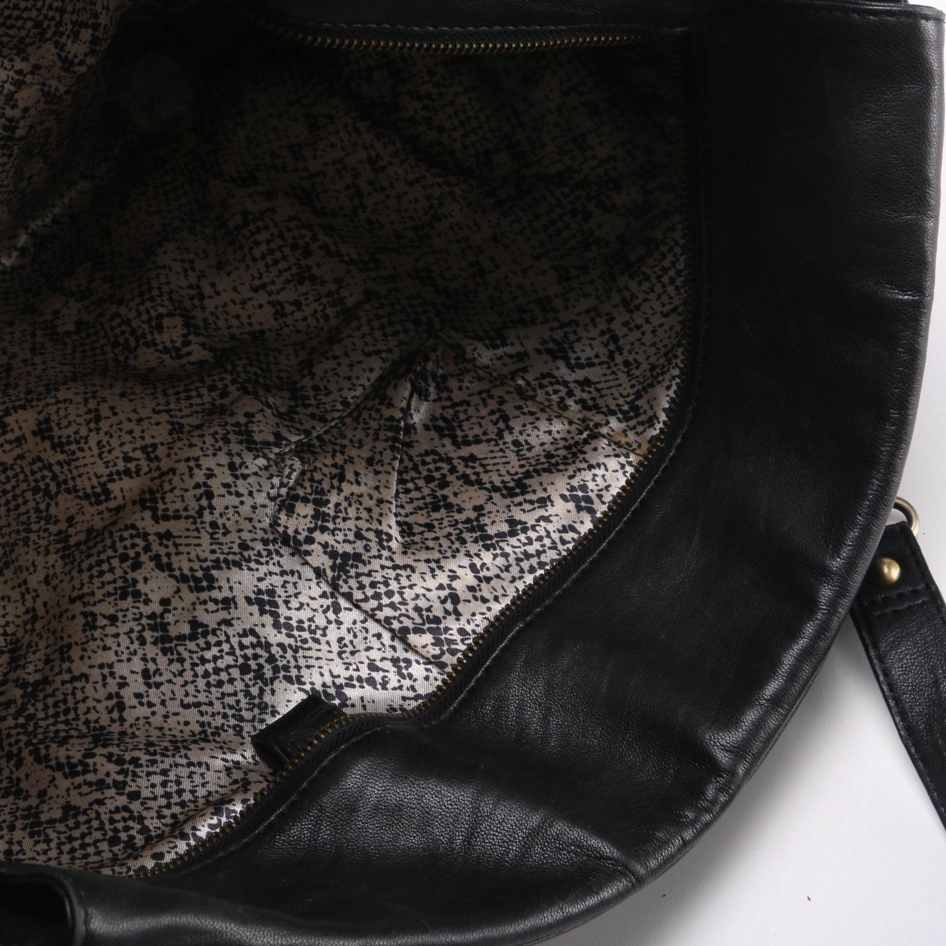 Steve Madden Black Leather Purse