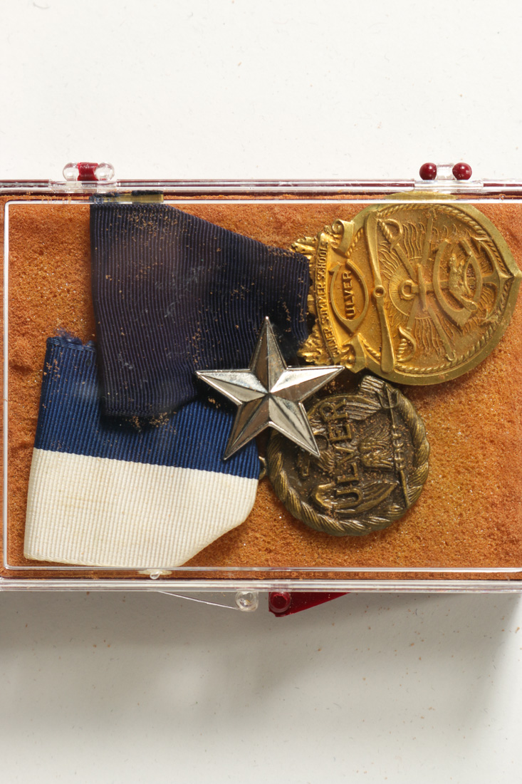 Pair of Military Uniforms and Medals