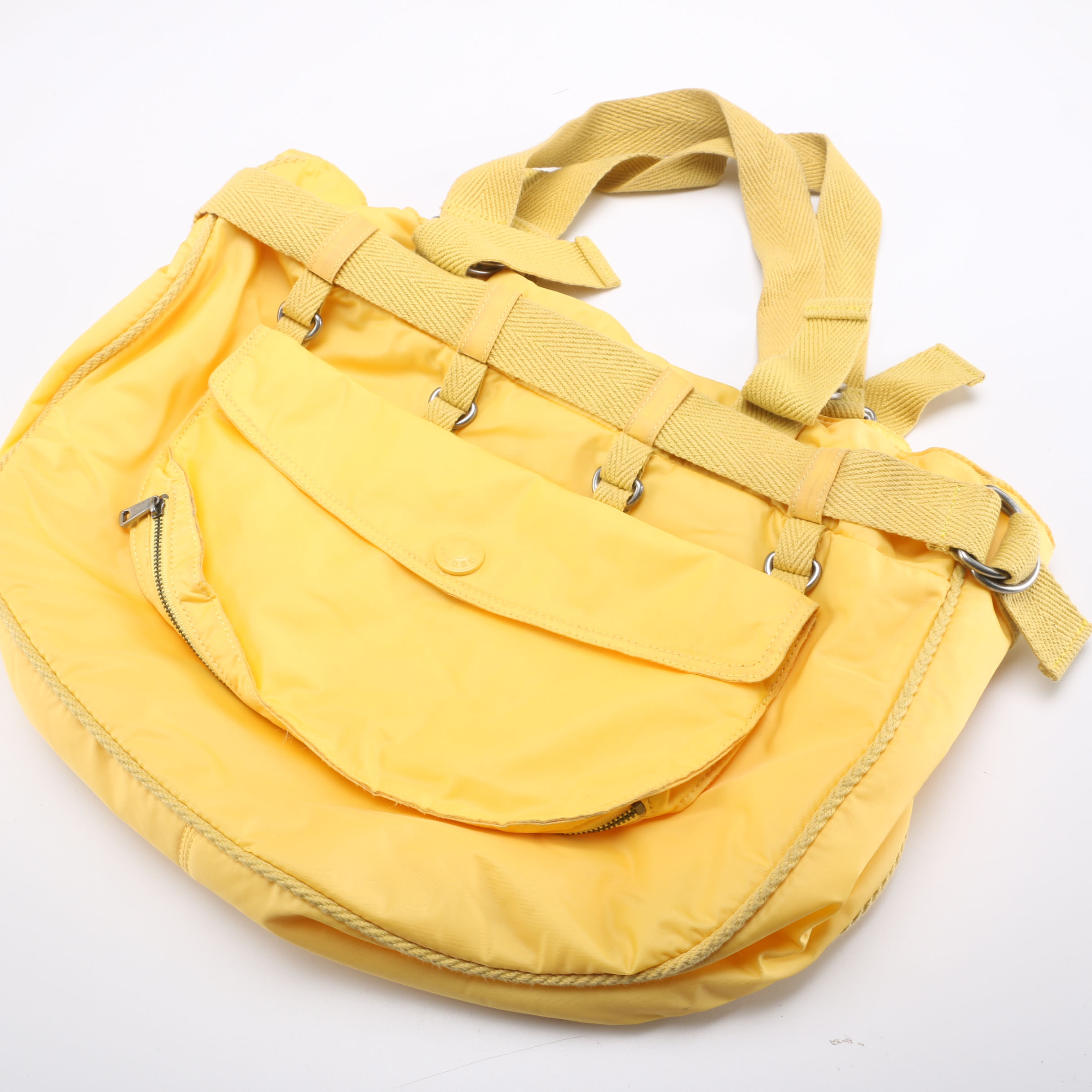Marc Jacobs Yellow Nylon Purse