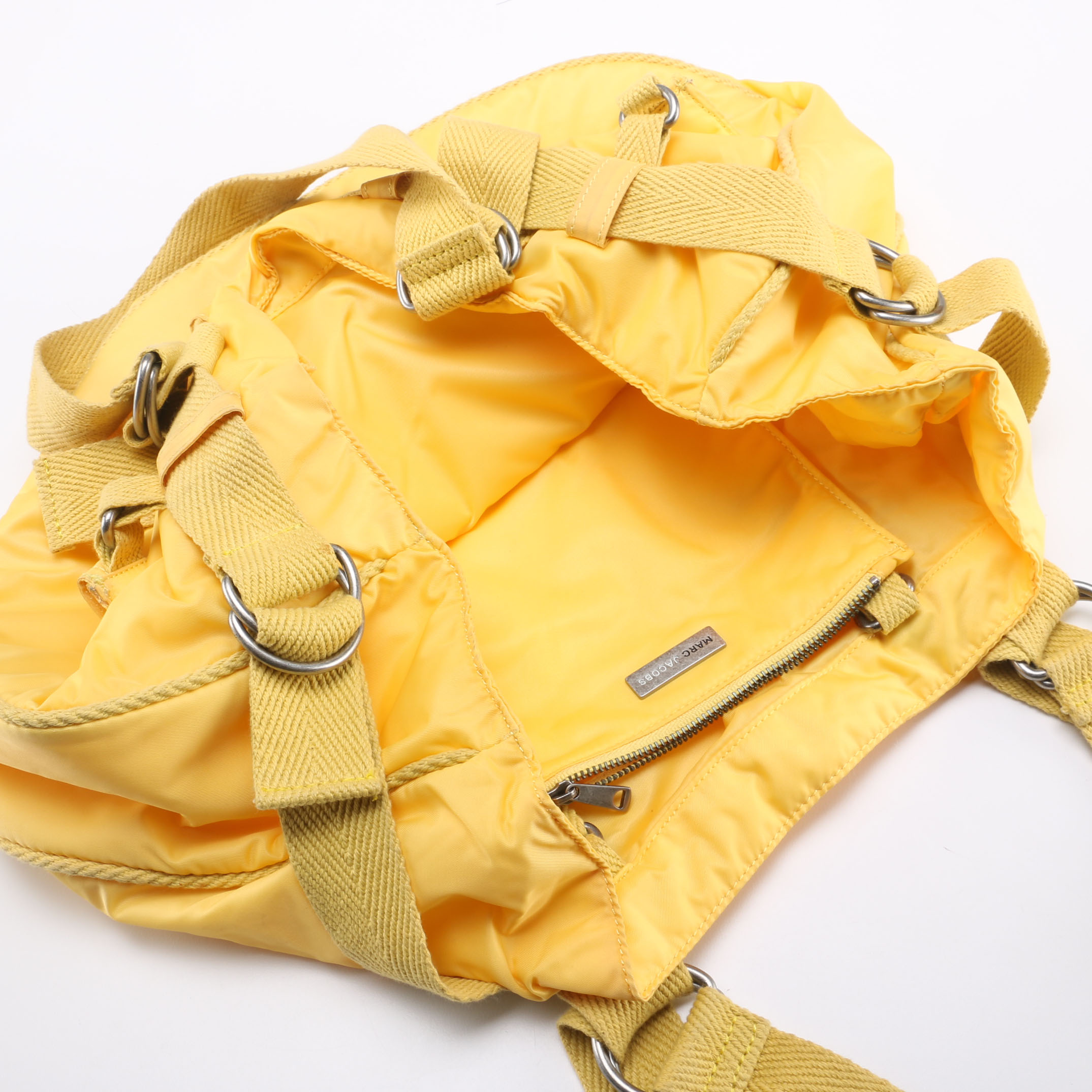 Marc Jacobs Yellow Nylon Purse