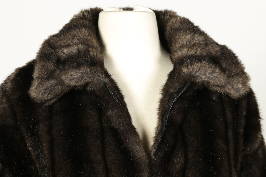Nieman Marcus Faux Fur Coat