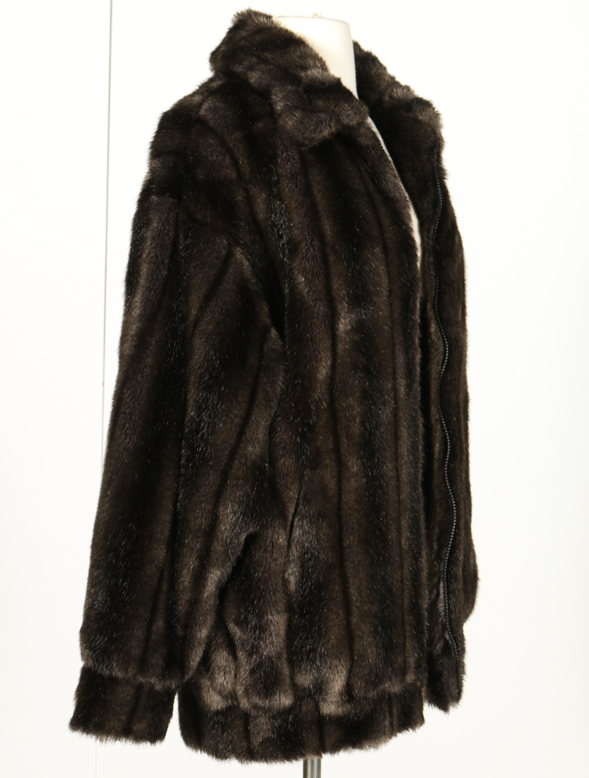 Nieman Marcus Faux Fur Coat