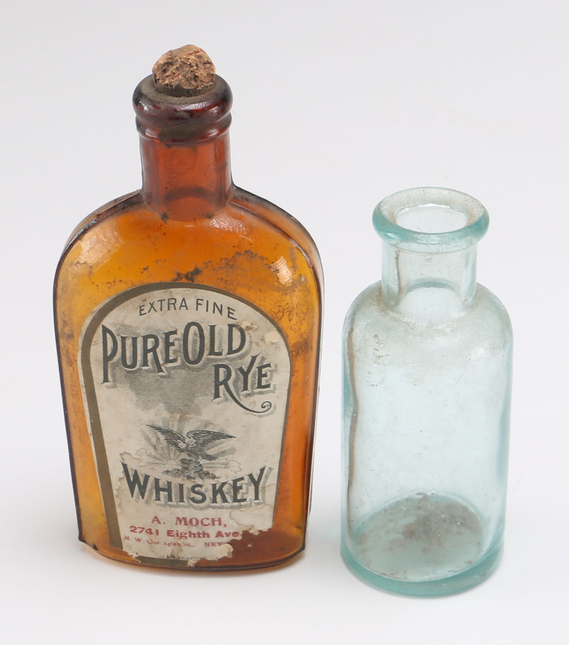 Collection of Vintage Glass Bottles