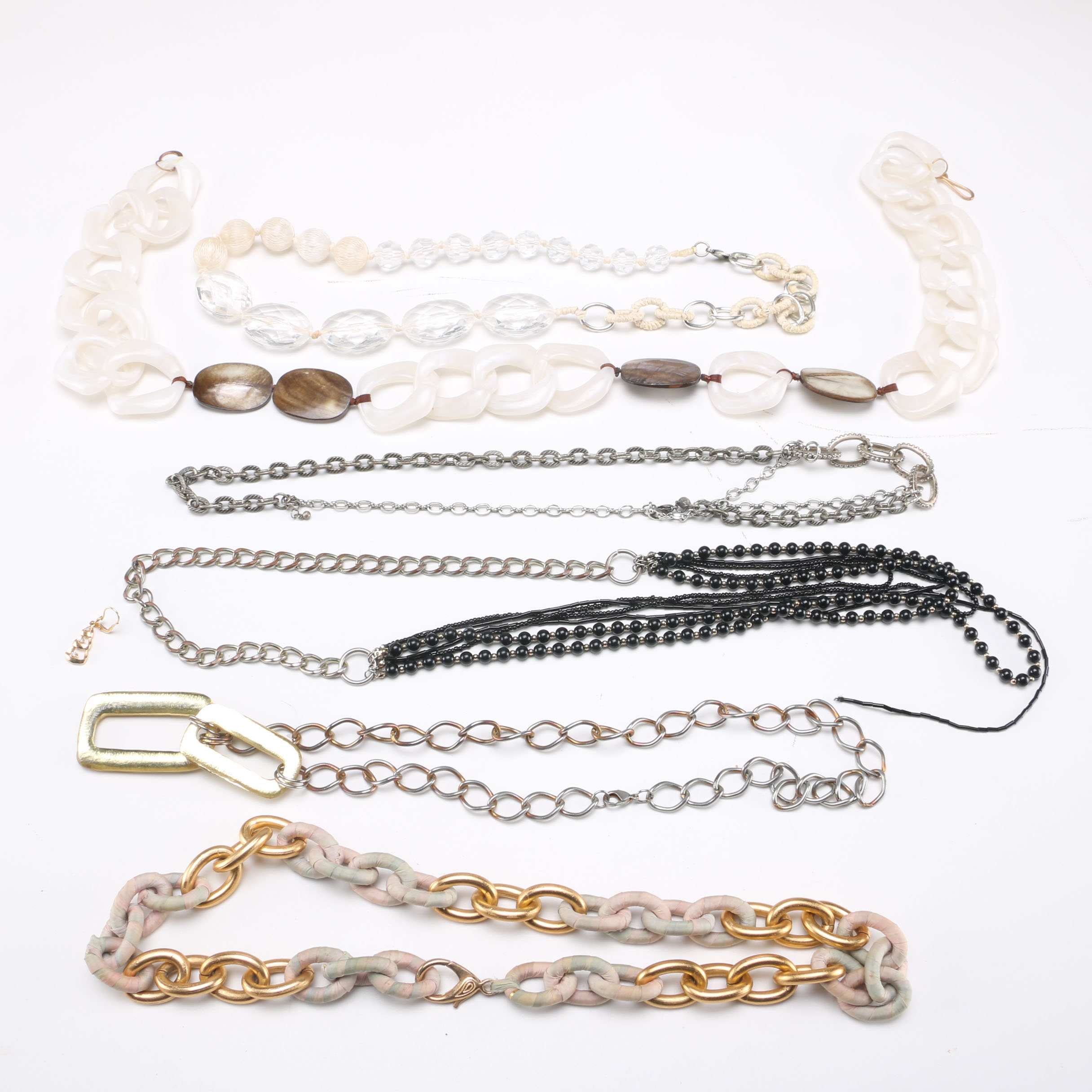 Group of Costume Necklaces Including Alexis Bittar