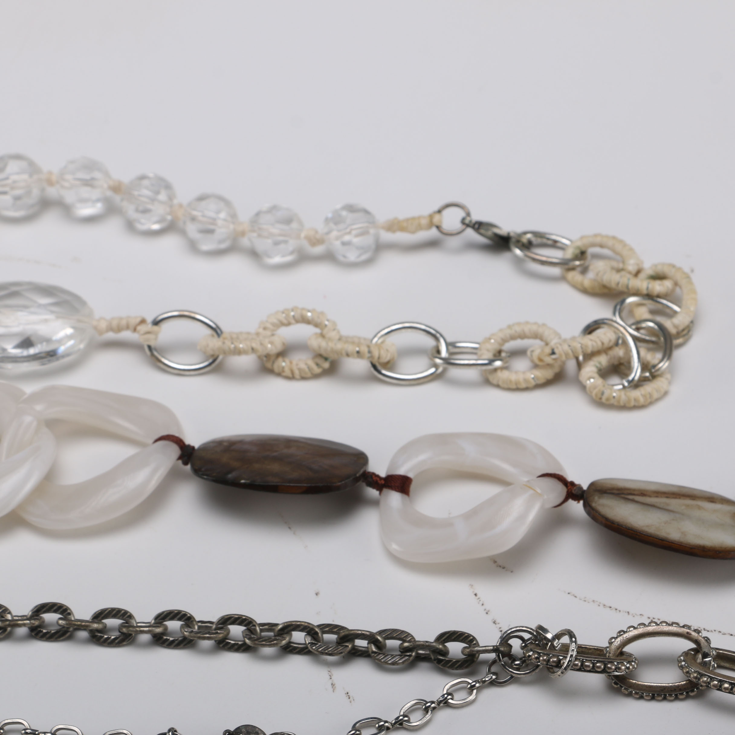 Group of Costume Necklaces Including Alexis Bittar