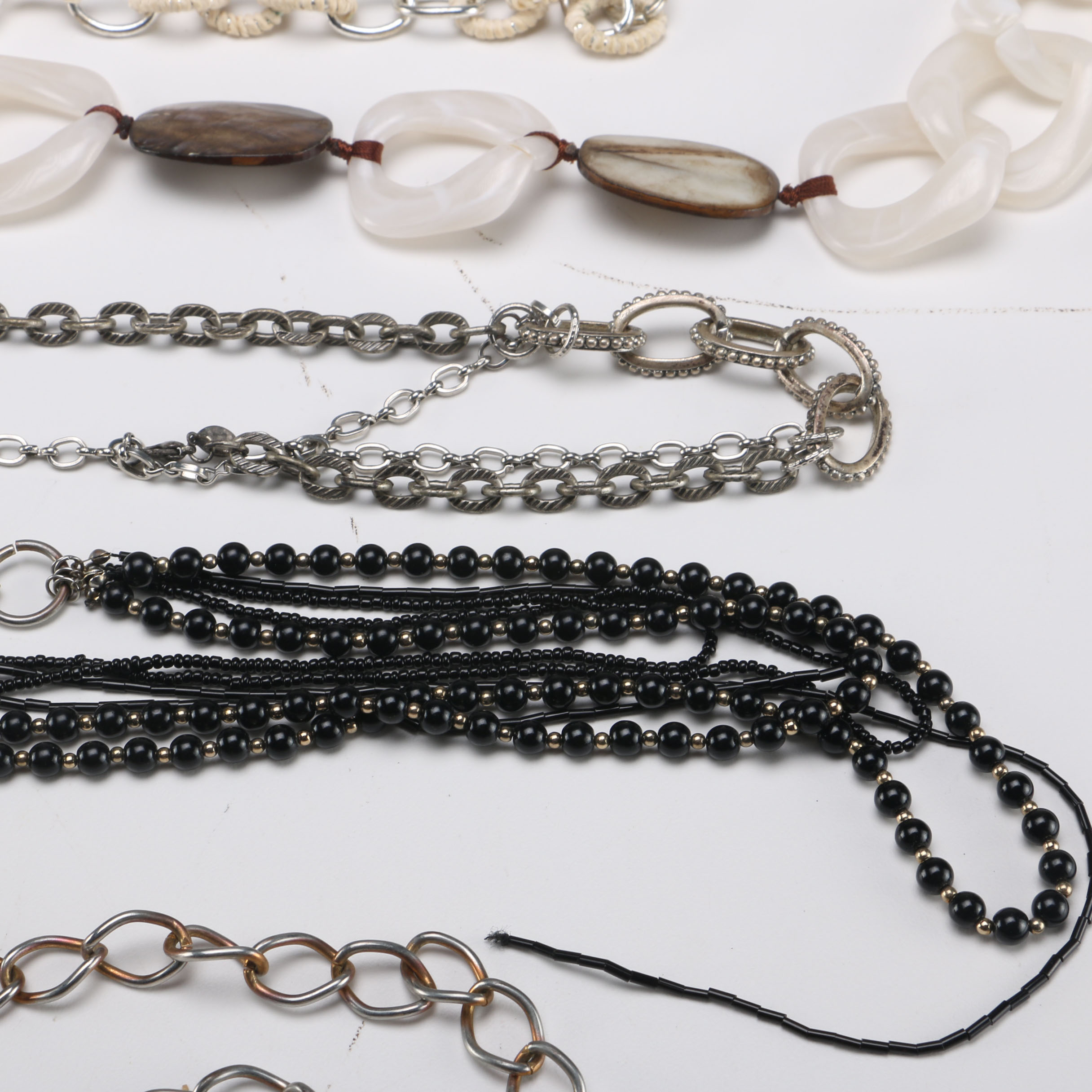 Group of Costume Necklaces Including Alexis Bittar