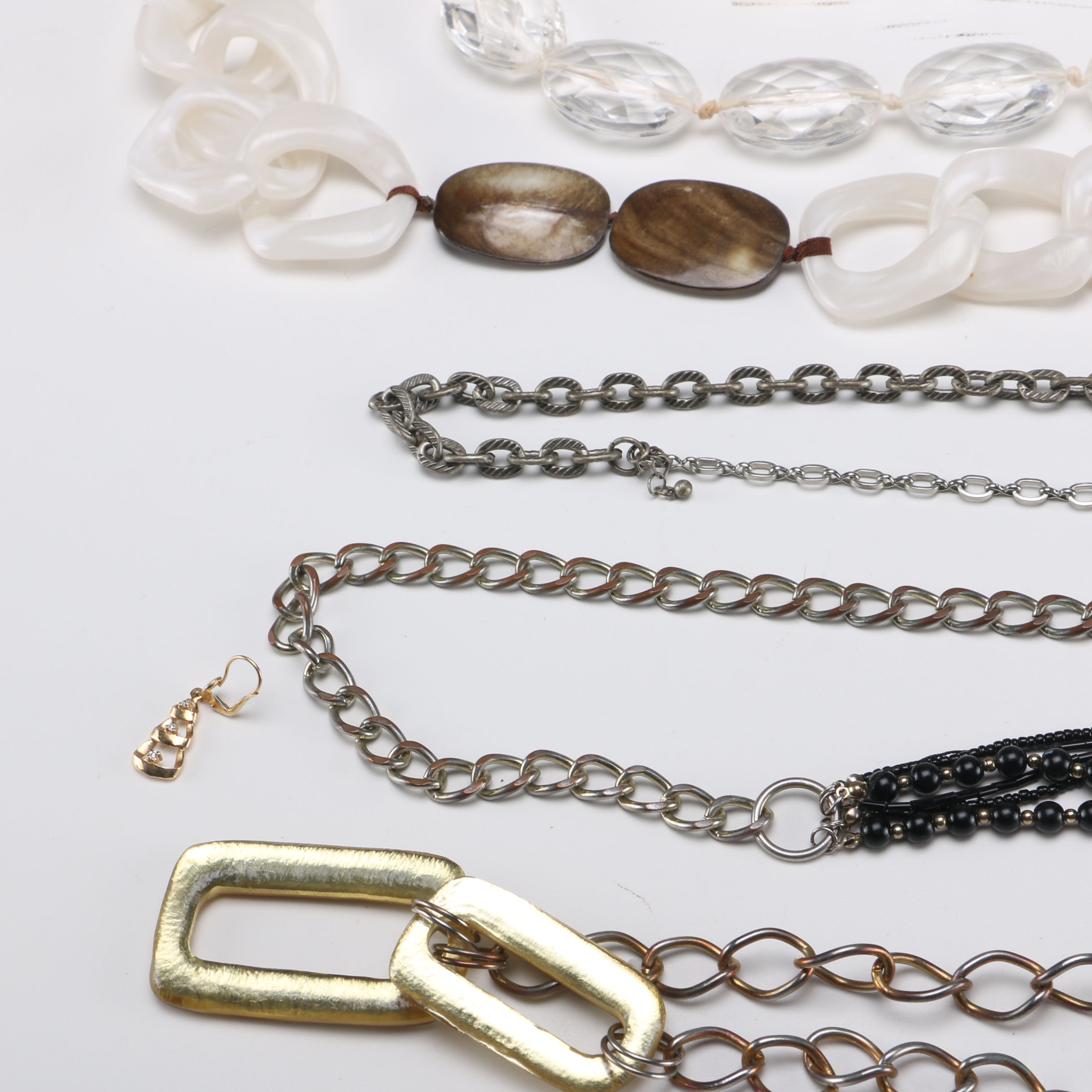 Group of Costume Necklaces Including Alexis Bittar