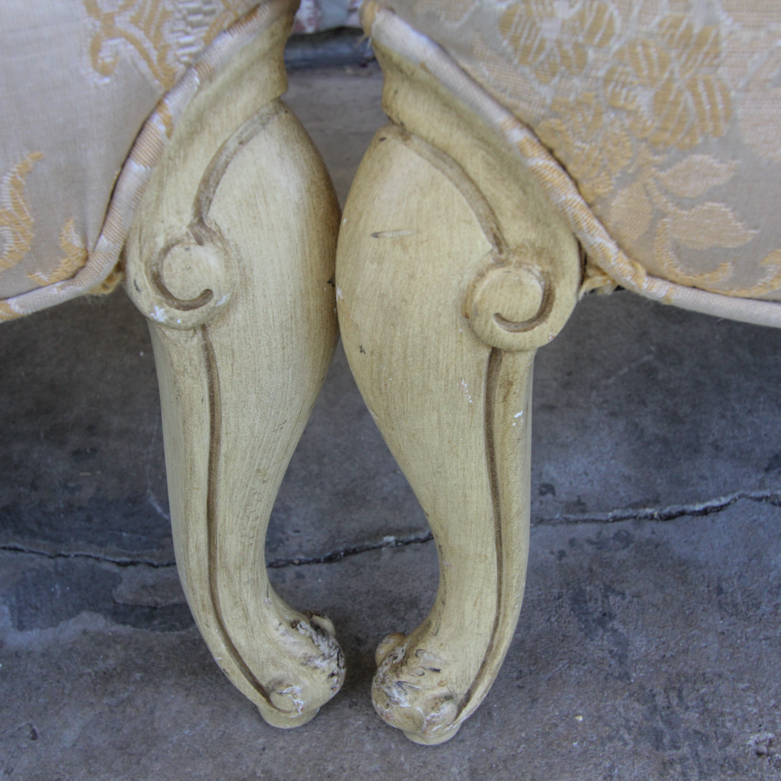 Vintage Upholstered Slipper Chairs