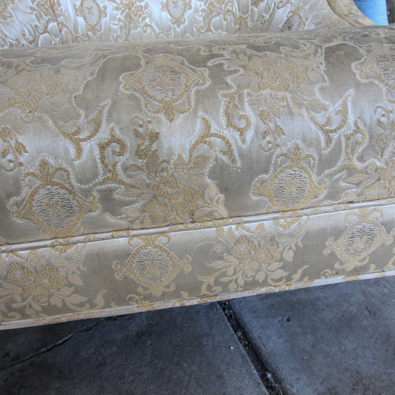 Vintage Upholstered Slipper Chairs