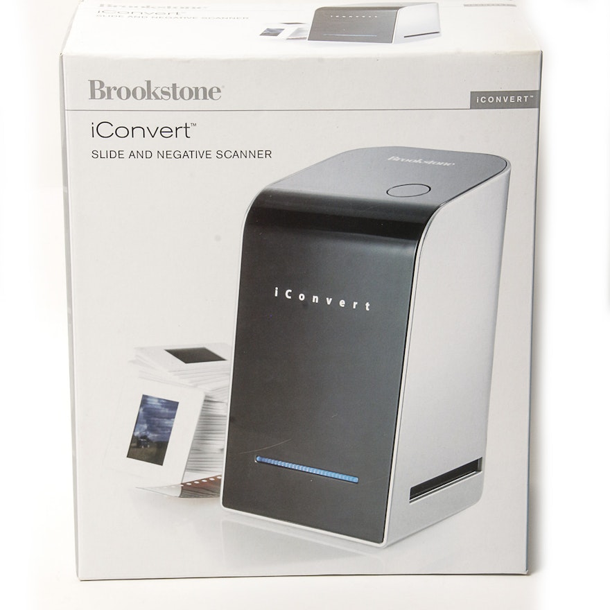 Brookstone iConvert Slide and Negative Scanner