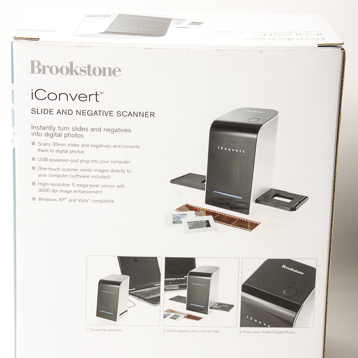 Brookstone iConvert Slide and Negative Scanner