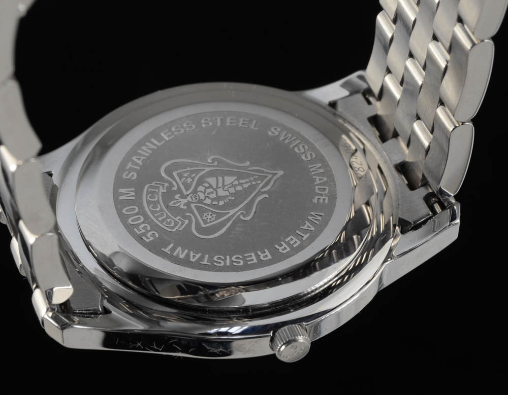 Men’s Gucci Wrist Watch with Date Calendar Model 5500M - WVXU