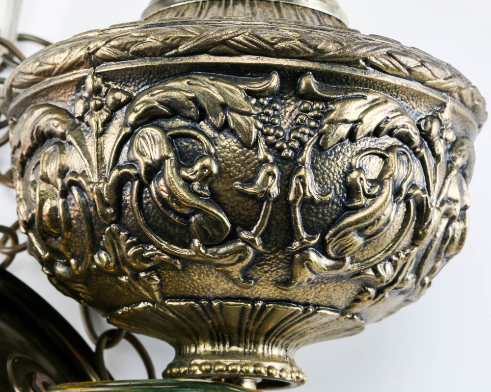 Red Glass Pendant Lamp