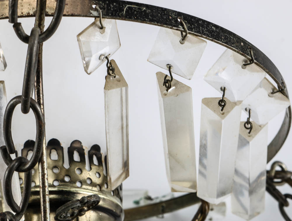 Red Glass Pendant Lamp