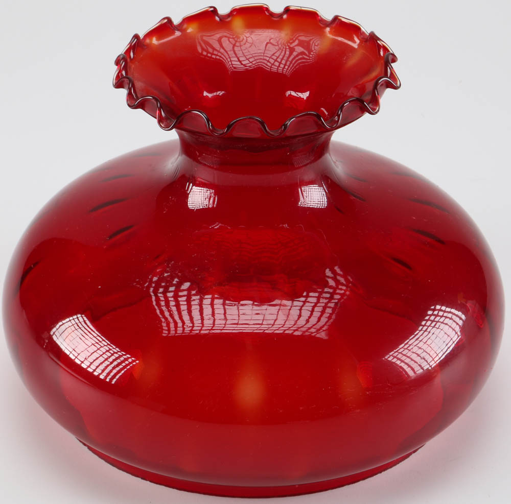 Red Glass Pendant Lamp