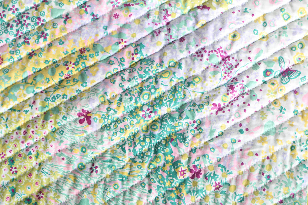 Handmade Floral Quilt