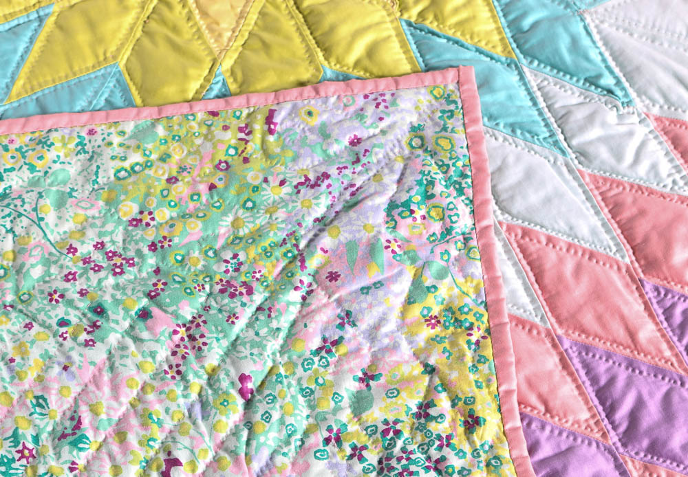 Handmade Floral Quilt