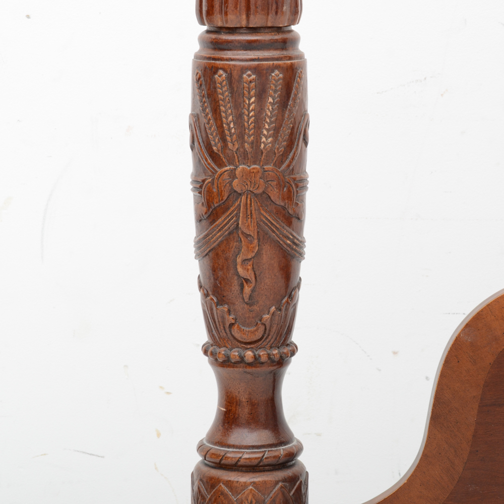 Queen Size Mahogany Finish Headboard