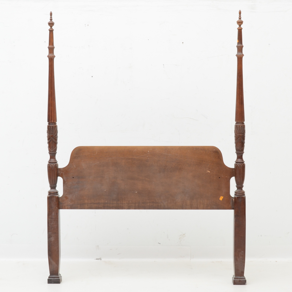 Queen Size Mahogany Finish Headboard