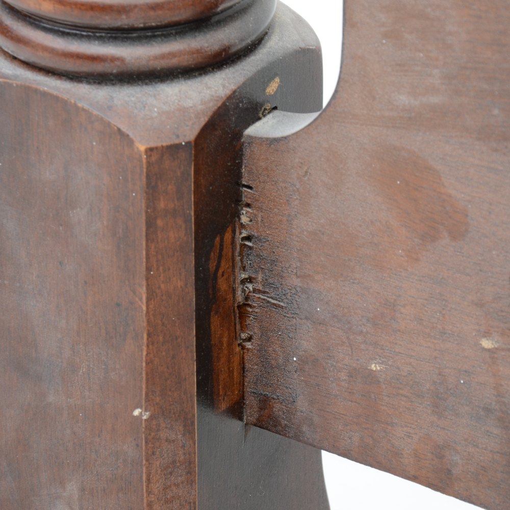 Queen Size Mahogany Finish Headboard